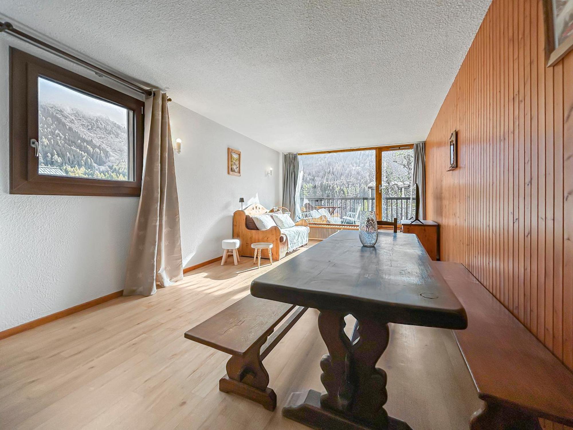 Appartamento Vue Mont Blanc, Balcon Et Parking Prive
