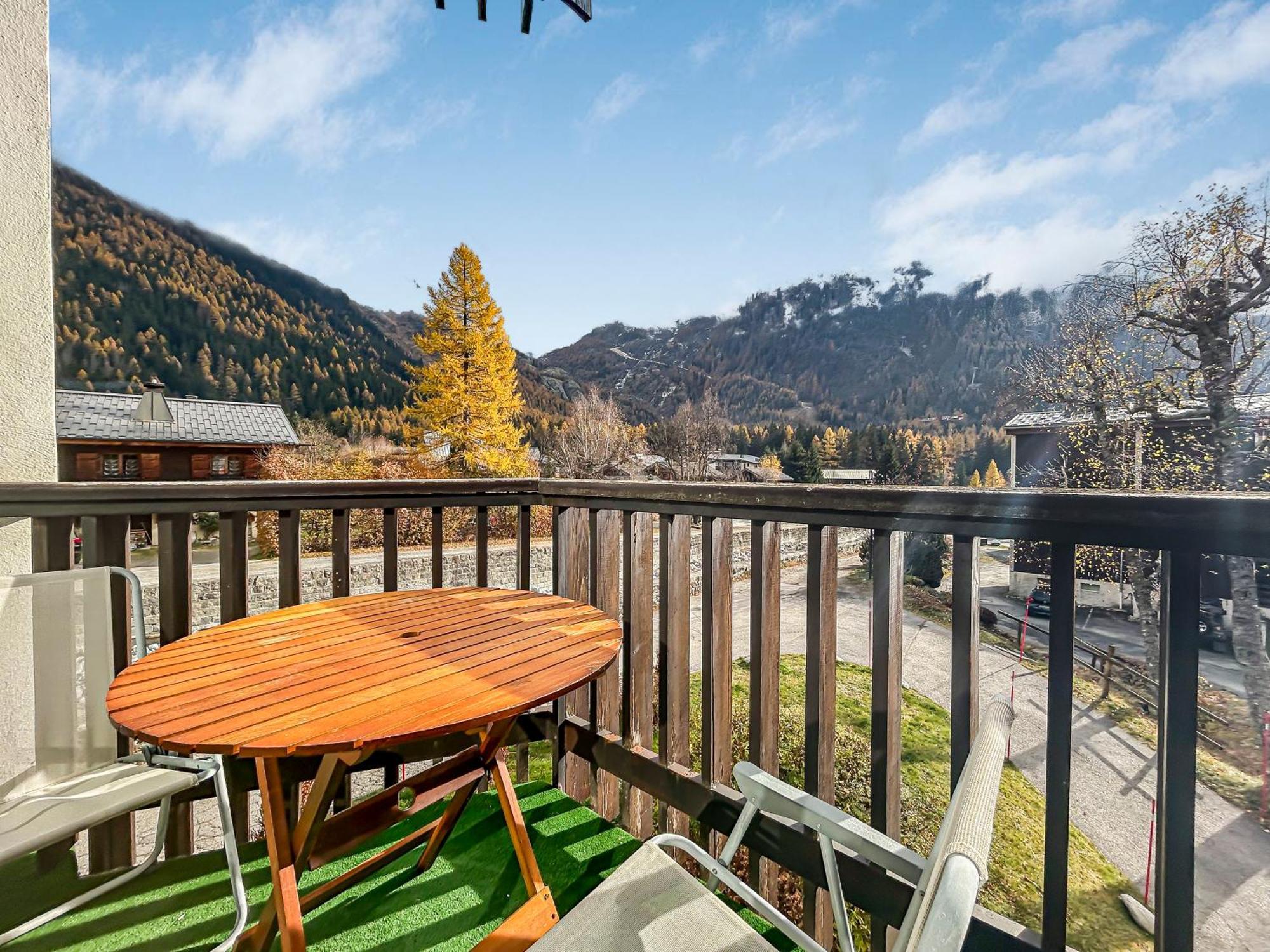 Appartamento Vue Mont Blanc, Balcon Et Parking Prive
